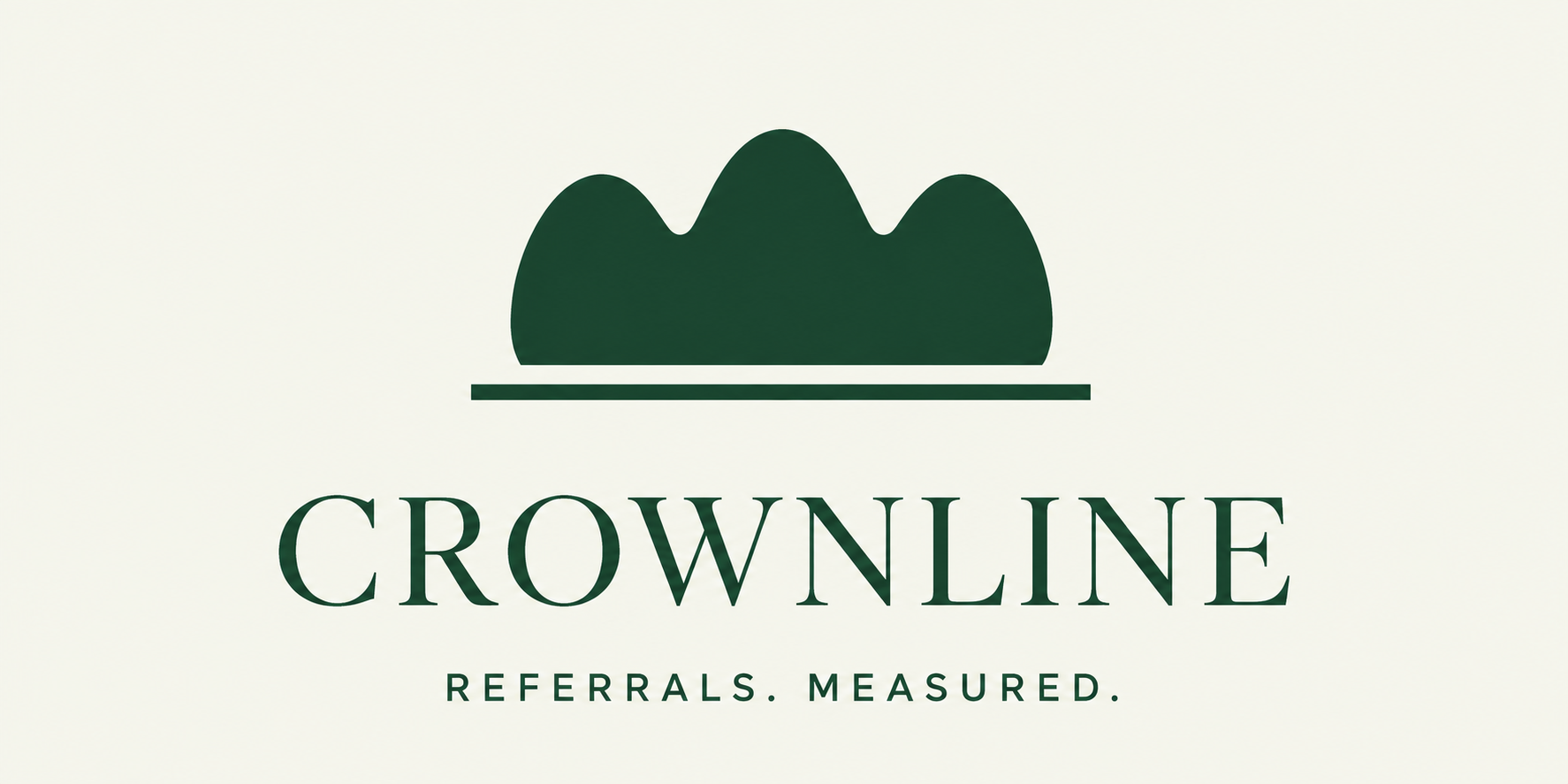 Crownline. Referrals. Measured.